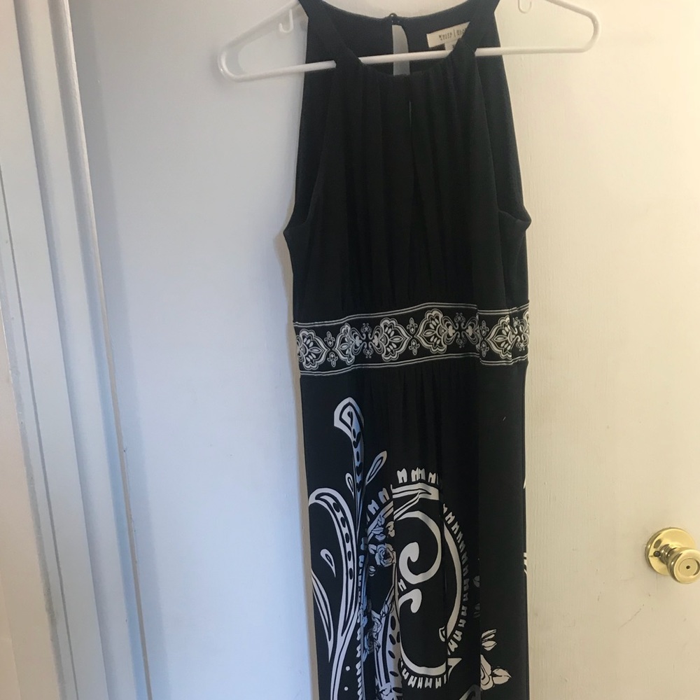 White House Black Market Keyhole Maxi